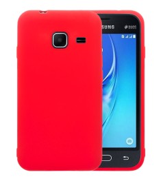 Силиконовый чехол iNavi Color Samsung Galaxy J1 Mini J105 (Красный)