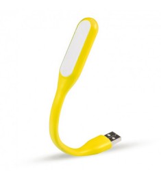 Гибкая USB лампа-фонарик USB LED Light (Жёлтый)