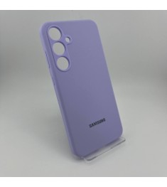 Чехол Silicone Case Samsung Galaxy S24 Plus (Фиалковый)