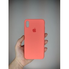 Силикон Original Case Apple iPhone XS Max (Pink Citrus)
