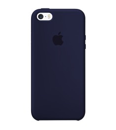 Силиконовый чехол Original Case Apple iPhone 5 / 5S / SE (09) Midnight Blue