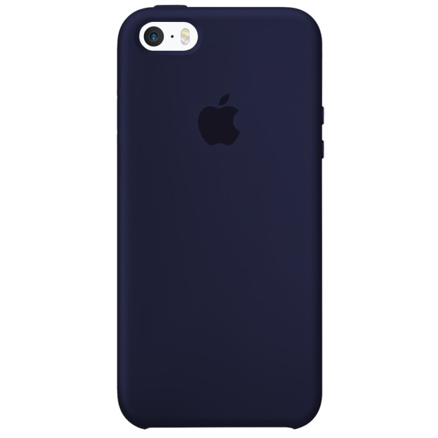 Силиконовый чехол Original Case Apple iPhone 5 / 5S / SE (09) Midnight Blue