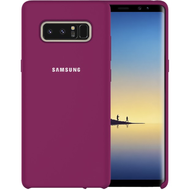 Силиконовый чехол Original Case Samsung Galaxy Note 8 N950 (Фиолетовый)
