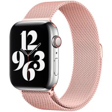 Ремешок Milanese Loop Apple Watch 42 / 44 mm (Pink Sand)