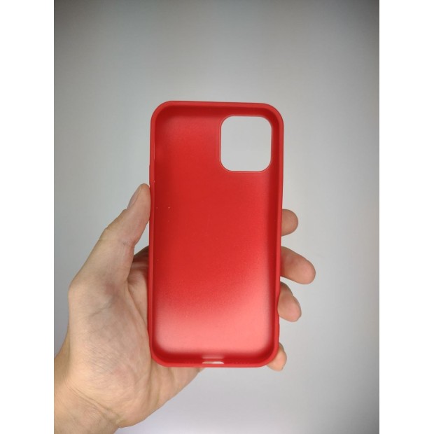 Силикон HDD YSL Apple iPhone 12 / 12 Pro (Красный)