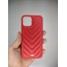 Силикон HDD YSL Apple iPhone 12 / 12 Pro (Красный)