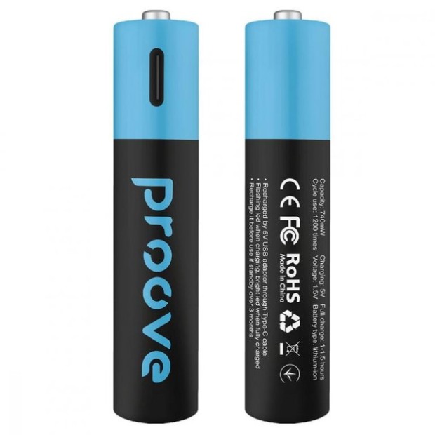 Аккумулятор Proove Compact Energy AAA (2pcs) (Black) RBCE75010008