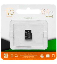 Карта памяти Touch & Go MicroSDHC 64Gb (Class 10)