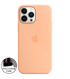 Силикон Original Round Case Apple iPhone 13 Pro Max (Cantaloupe)
