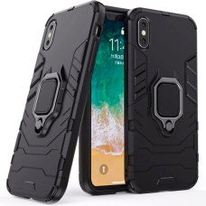 Бронь-чехол Ring Armor Case Apple iPhone X / XS (Чёрный)