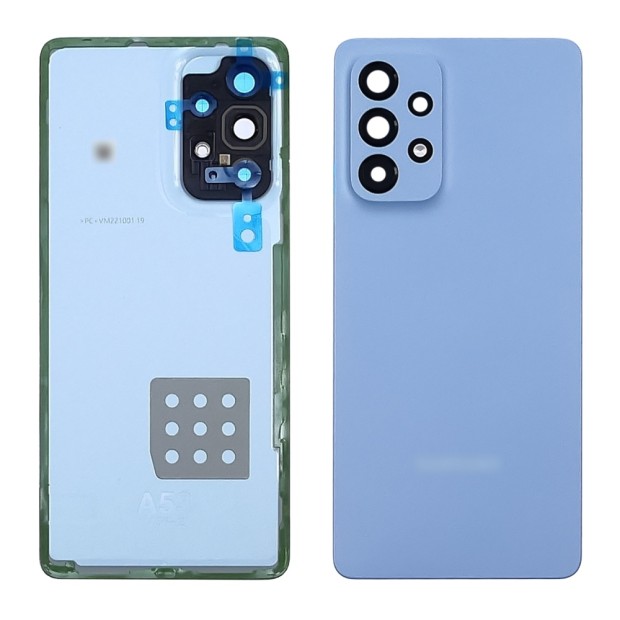 Задняя крышка для Samsung A536 Galaxy A53 (2022) Light Blue (синяя)