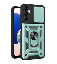 Бронь-чехол Ring Serge Armor ShutCam Case Samsung Galaxy A16 (Зелёный)