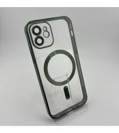 Чехол UMKU Shining with MagSafe Apple iPhone 12 (Green)