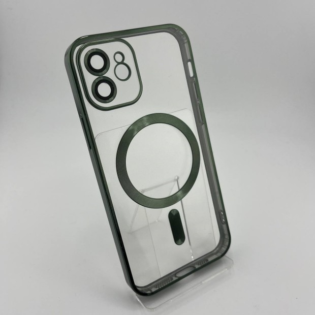 Чехол UMKU Shining with MagSafe Apple iPhone 12 (Green)