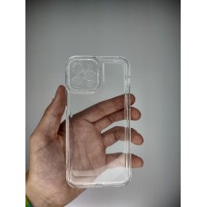 Чехол силиконовый Diamond Apple iPhone 12 Pro (Прозрачный)