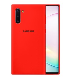 Силикон Original 360 Case Logo Samsung Galaxy Note 10 (Красный)