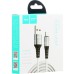 USB-кабель Hoco U46 Tricyclic (MicroUSB) (Белый)