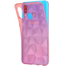 Силиконовый чехол Prism Case Samsung Galaxy A20 / A30 (2019) (Красный)