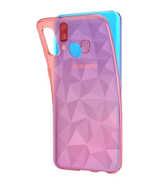 Силиконовый чехол Prism Case Samsung Galaxy A20 / A30 (2019) (Красный)