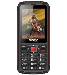 Мобильный телефон Sigma X-treme PR68 Dual Sim (Black/Red)