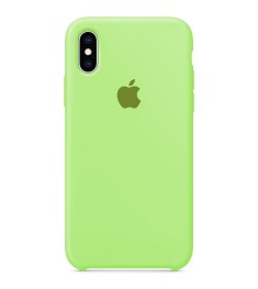 Силиконовый чехол Original Case Apple iPhone X / XS (10) Mint