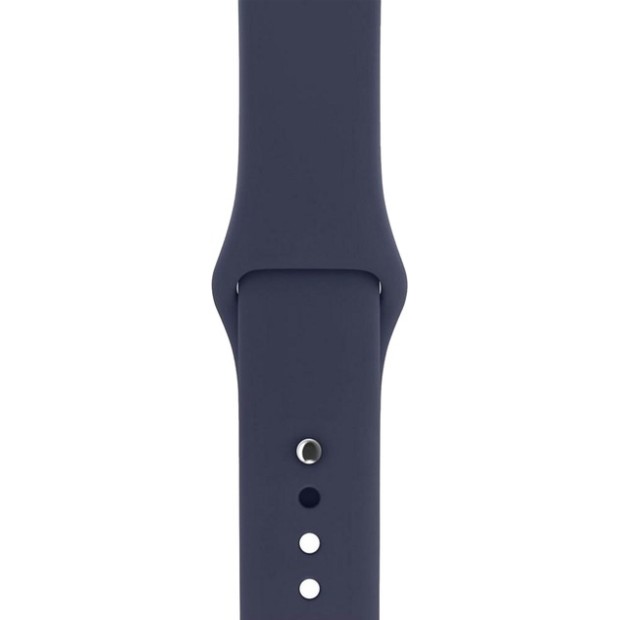 Ремешок Apple Watch Silicone 38 / 40 / 41 / SE (42) Shadow Blue