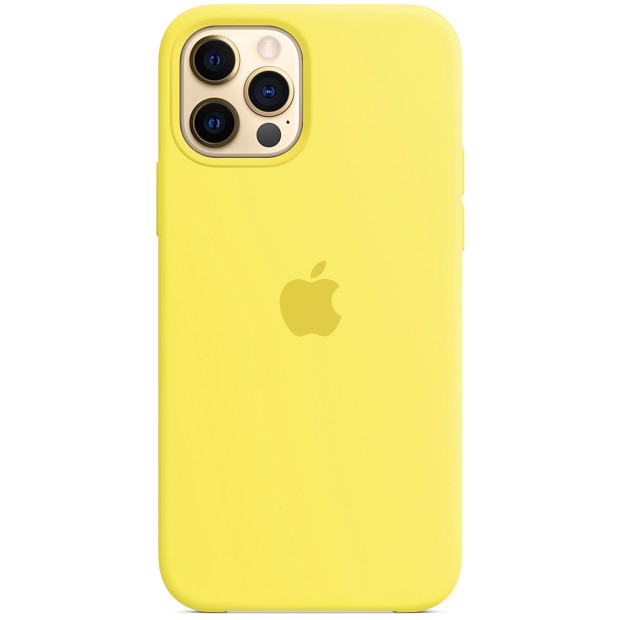Силикон Original Case Apple iPhone 12 / 12 Pro (47) Lemonade
