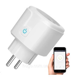 Умная розетка Tuya 20A WiFi + Voice Control (White)