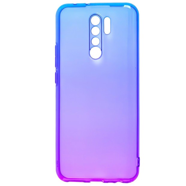 Силикон Gradient Design Xiaomi Redmi 9 (Сине-фиолетовый)