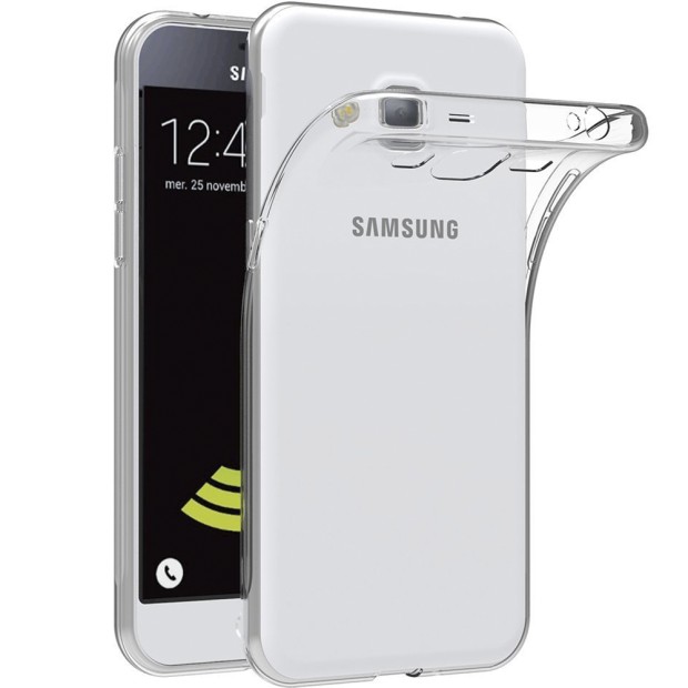 Силиконовый чехол WS Samsung Galaxy J3 (2016) J320 (прозрачный)