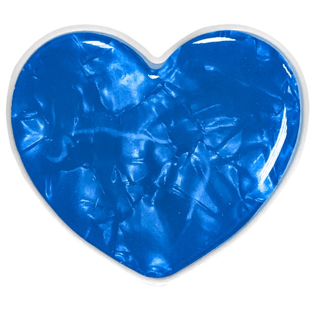 Холдер Popsocket Marble Heart (Голубой)
