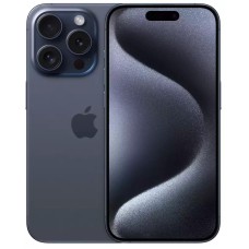 Мобильный телефон Apple iPhone 15 Pro 256Gb (Blue Titanium) (Grade A+) 91% Б/У