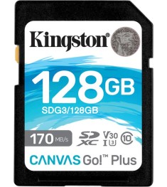 Карта памяти Kingston Canvas Go Plus SDXC 128Gb (UHS-1) (Class 10)