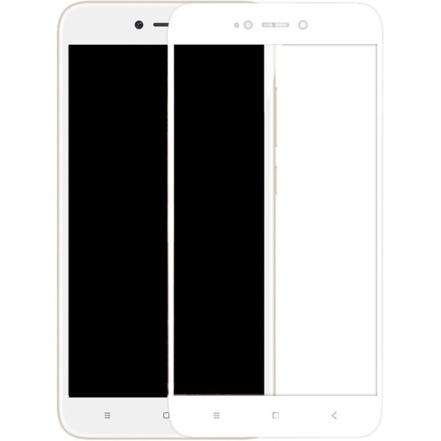 Стекло 5D Xiaomi Redmi Note 5a White