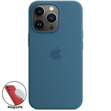 Силикон Original MagSafe Case Apple iPhone 13 Pro (Blue Jay)