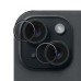 Защитное стекло на камеру Metal Armor Apple iPhone 15 / 15 Plus Black