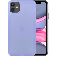 Силикон TPU Latex Apple iPhone 11 (Фиолетовый)
