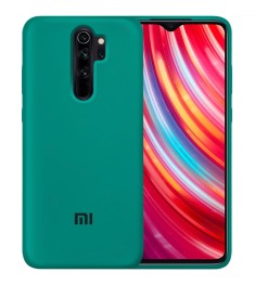 Силикон Original Case Xiaomi Redmi Note 8 Pro (Тёмно-зелёный)