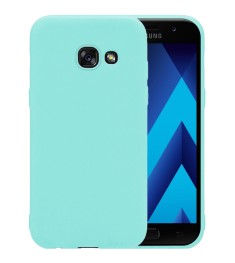 Силиконовый чехол iNavi Color Samsung Galaxy A320 (2017) (Бирюзовый)