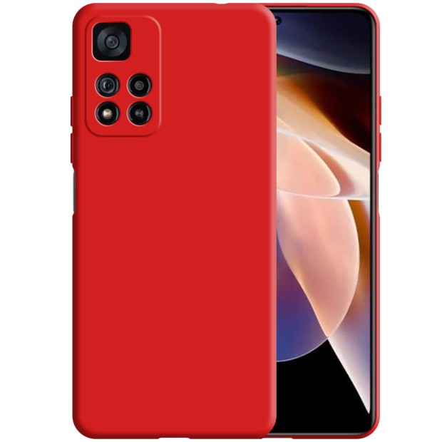 Силикон Original 360 ShutCam Case Xiaomi Redmi Note 11 Pro (Красный)