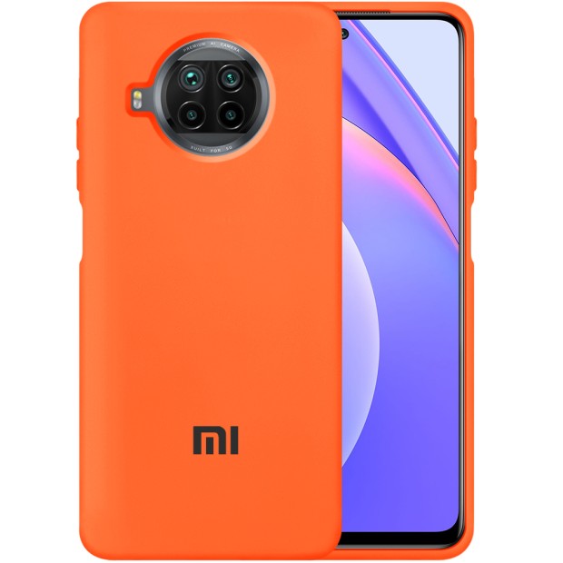 Силикон Original Case Xiaomi Mi 10T Lite (Оранжевый)