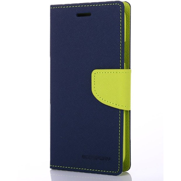 Чехол-книжка Goospery Canvas Diary Xiaomi Redmi Note 3 / Note 3 Pro (Синий)