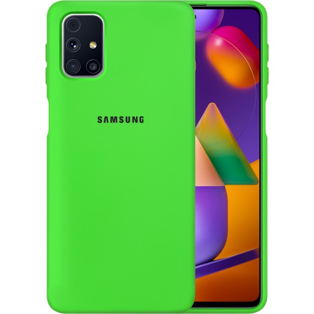 Силикон Original Case Samsung Galaxy M31S (2020) (Салатовый)
