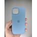 Силикон Original Round Case Apple iPhone 15 (37) Azure