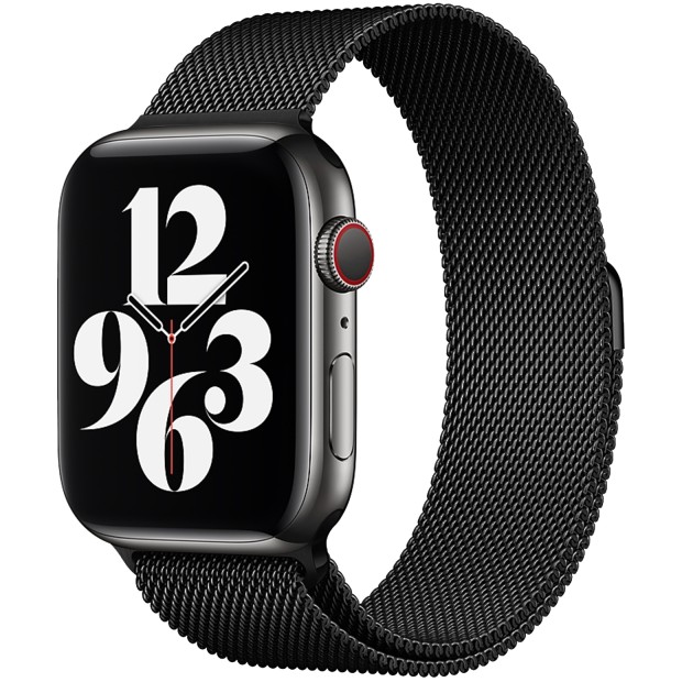 Ремешок Milanese Loop Apple Watch 42 / 44 mm (Black)