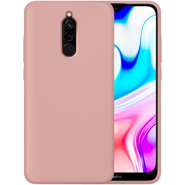 Силікон Original 360 Case Xiaomi Redmi 8 (пудровим)