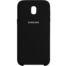 Силікон Original Case Logo Samsung Galaxy J5 (2017) J530 (Чорний)