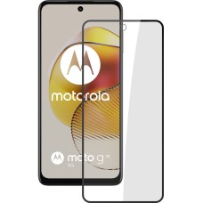 Защитное стекло 5D Motorola G73 Black