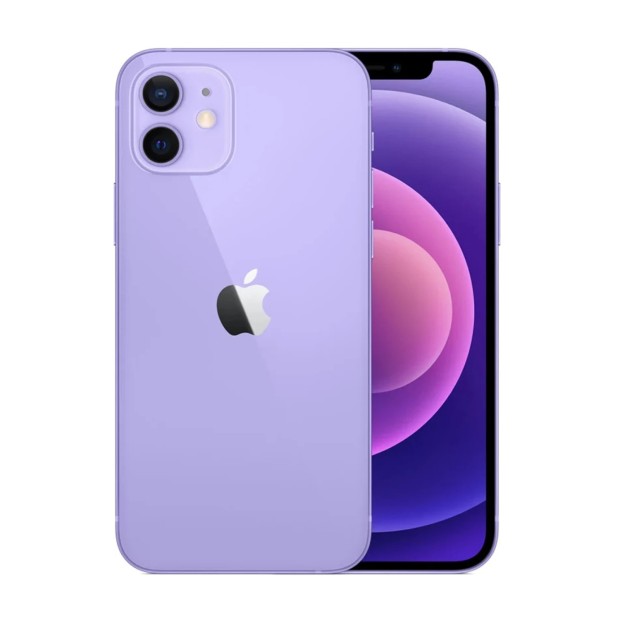 Мобильный телефон Apple iPhone 12 64Gb (Purple) (Grade A) 100% Б/У