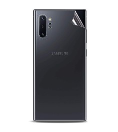 Пленка Silicone Samsung Galaxy Note 10 Plus (задняя) (прозрачная)